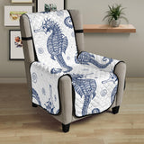 Seahorse pattern background Chair Cover Protector