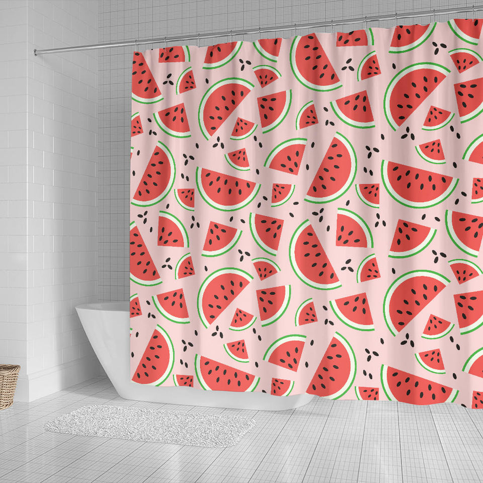 Watermelon Pattern Shower Curtain Fulfilled In US
