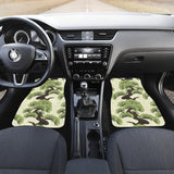 Bonsai Pattern Front And Back Car Mats