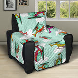 Helicopter design pattern Recliner Cover Protector