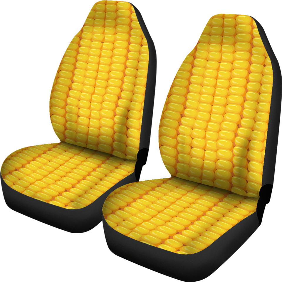 Corn Pattern Print Design 04 Universal Fit Car Seat Covers