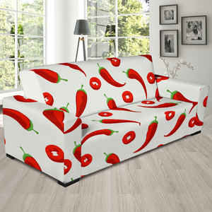 Chili Pattern Sofa Slipcover