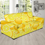 Lemon Pattern Sofa Slipcover