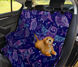 Cute Owls Pattern Boho Style Ornament Dog Car Seat Covers