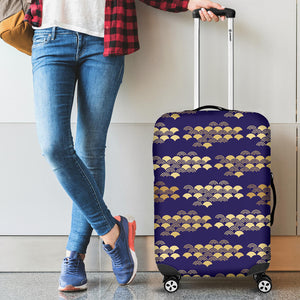 Beautiful Japanese Fan Pattern Luggage Covers