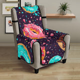 Colorful donut glaze pattern Chair Cover Protector