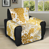 Gold grape pattern Recliner Cover Protector