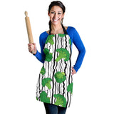 Cool Broccoli Pattern Adjustable Apron
