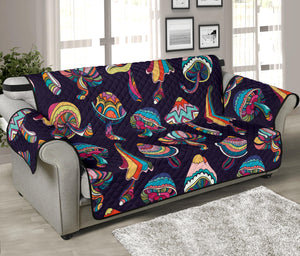 Colorful mushroom pattern Sofa Cover Protector