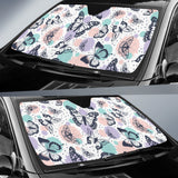 Butterfly Pattern Car Sun Shade