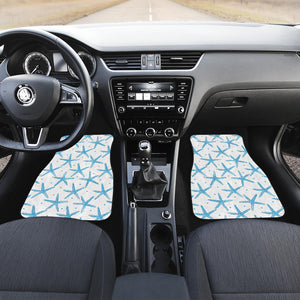 Watercolor Starfish Pattern Front Car Mats