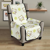 Cute cartoon frog baby pattern Chair Cover Protector