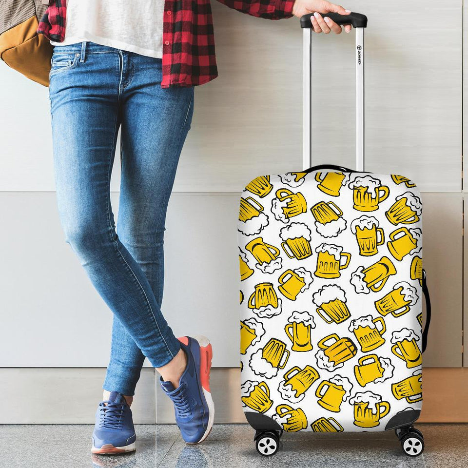 Beer Design Pattern Cabin Suitcases Luggages