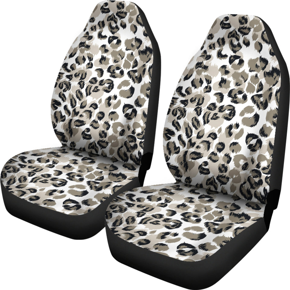 Leopard Skin Print Pattern Universal Fit Car Seat Covers