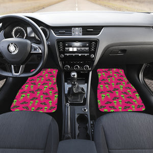 Alien Pattern Print Design 03 Front Car Mats