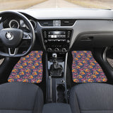 Goldfish Pattern Print Design 05 Front Car Mats