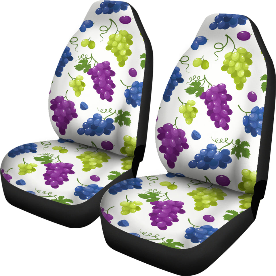 Grape Pattern Universal Fit Car Seat Covers