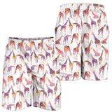 Giraffe Pattern Print Design 02 Men Shorts
