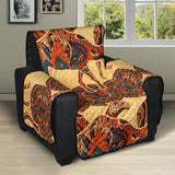 Camel polynesian tribal design pattern Recliner Cover Protector