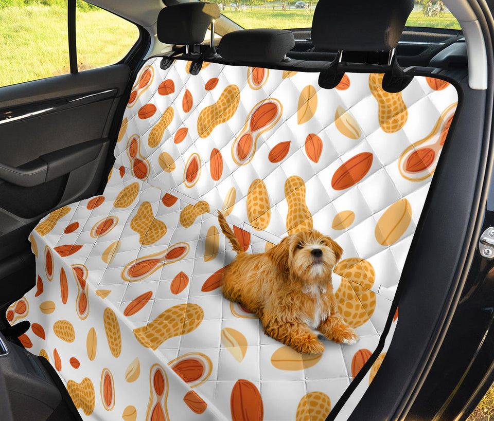 Peanuts Pattern Dog Car Seat Covers