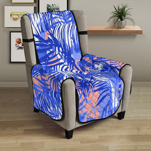 white bengal tigers pattern Chair Cover Protector