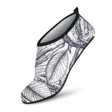 Guava Tropical Hand Drawn Pattern Aqua Shoes