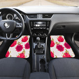 Dragon Fruits Design Pattern Front And Back Car Mats