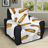 French fries potato pattern Recliner Cover Protector