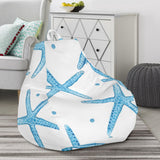 Watercolor Starfish Pattern Bean Bag Cover