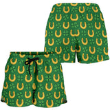 Horseshoes Pattern Print Design 05 Women Shorts