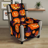 Halloween Pumpkin pattern Chair Cover Protector