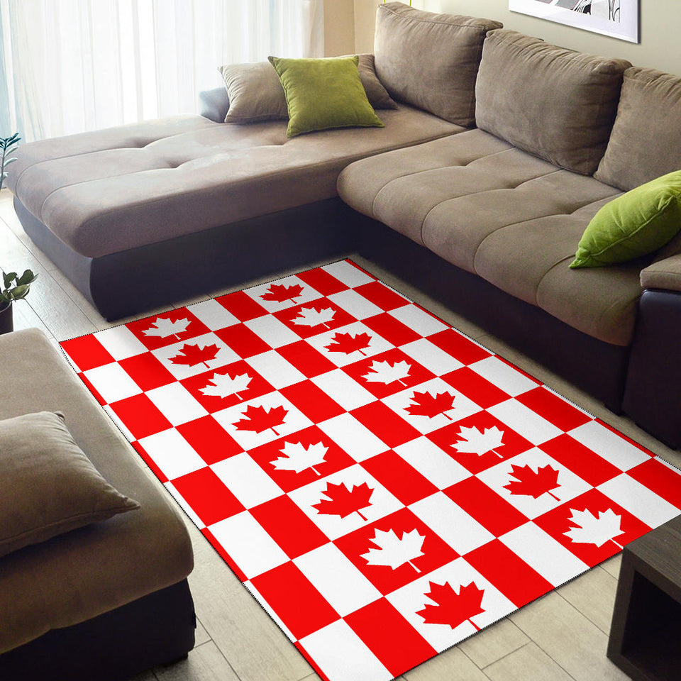 Canada Pattern Print Design 05 Area Rug