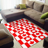 Canada Pattern Print Design 05 Area Rug