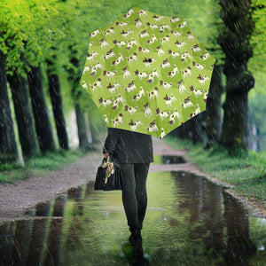 Jack Russel Pattern Print Design 01 Umbrella