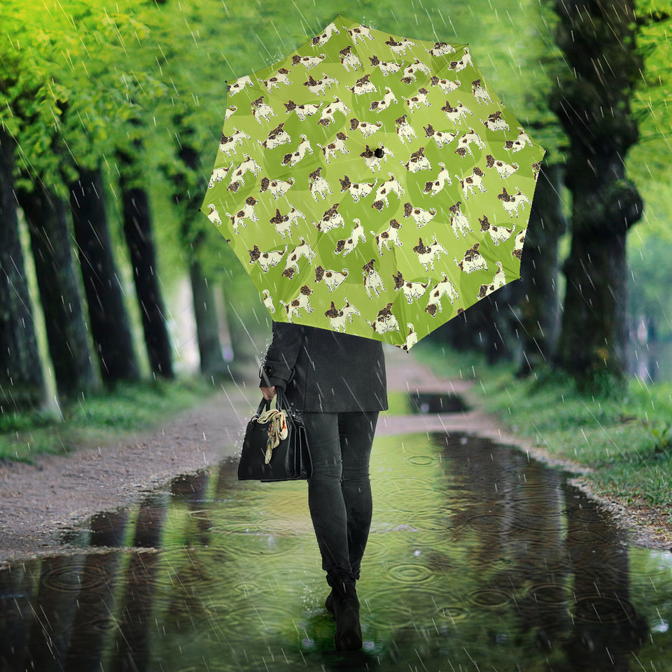Jack Russel Pattern Print Design 01 Umbrella