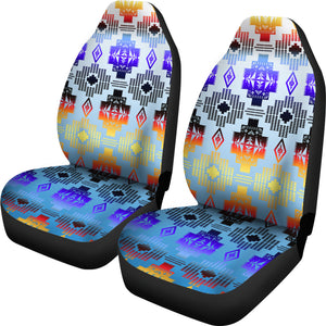 Seven Tribes Turquoise Horizon Car Seat Covers