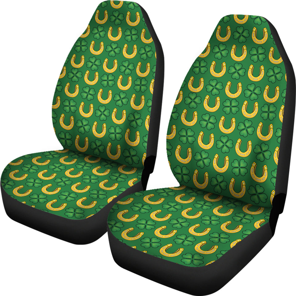 Horseshoes Pattern Print Design 05 Universal Fit Car Seat Covers