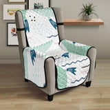 Crocodile diver pattern Chair Cover Protector