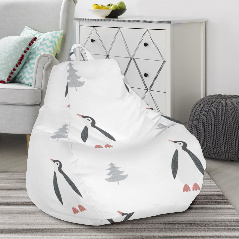 Penguin Pattern Bean Bag Cover
