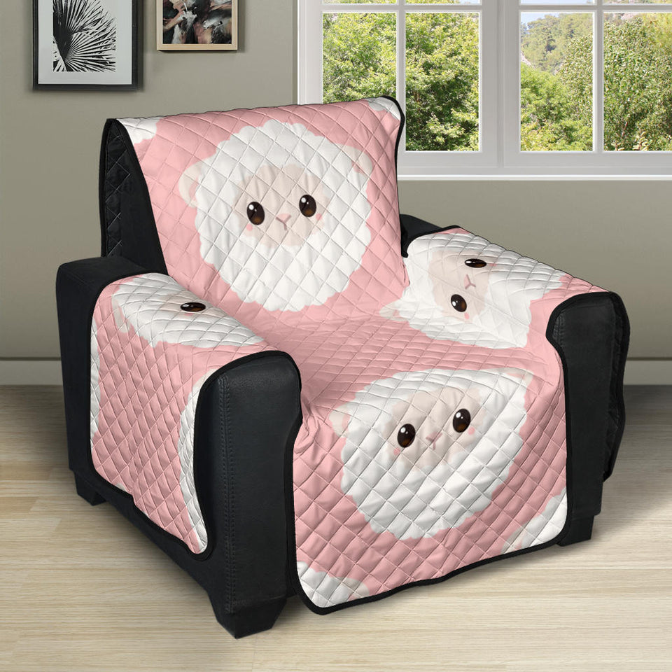 Cute sheep pattern Recliner Cover Protector