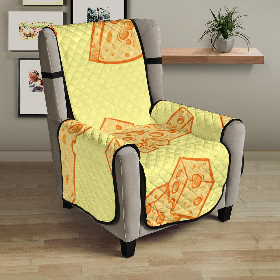 Cheese design pattern Chair Cover Protector