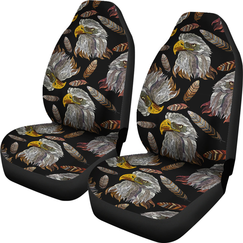 Eagle Pattern Print Design 05 Universal Fit Car Seat Covers
