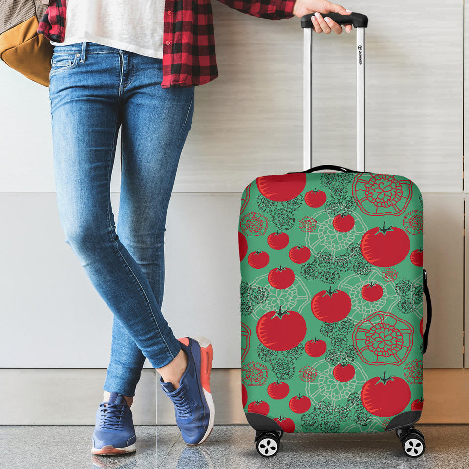 Tomato Design Pattern Cabin Suitcases Luggages