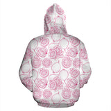 Sketch Guava Pattern Zip Up Hoodie