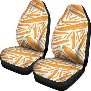 Carrot Pattern Print Design 02 Universal Fit Car Seat Covers
