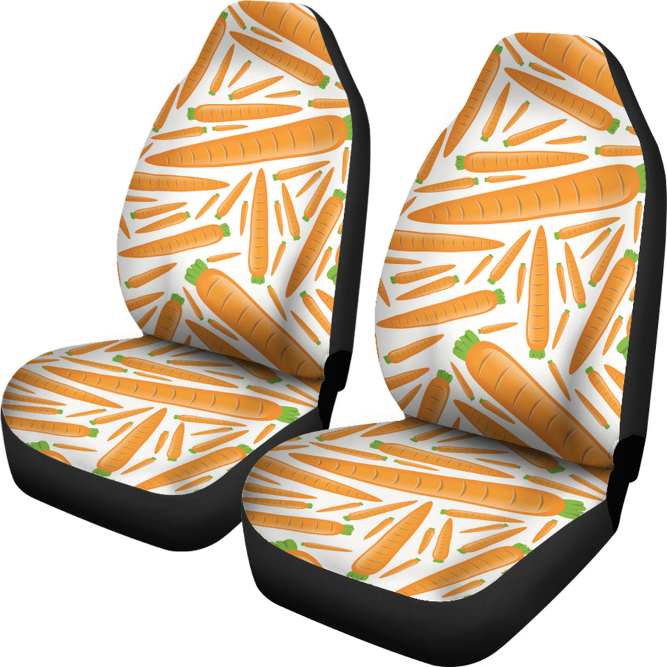 Carrot Pattern Print Design 02 Universal Fit Car Seat Covers