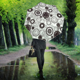 Classic Vintage Clock Pattern Umbrella