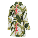 Heliconia Pattern Women'S Bathrobe