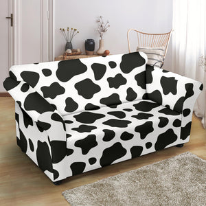 Cow Skin Pattern Loveseat Couch Slipcover