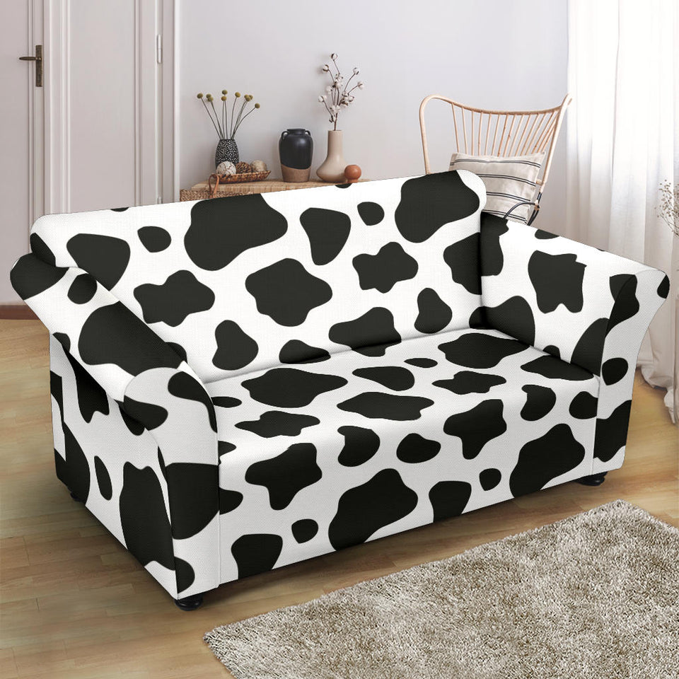 Cow Skin Pattern Loveseat Couch Slipcover